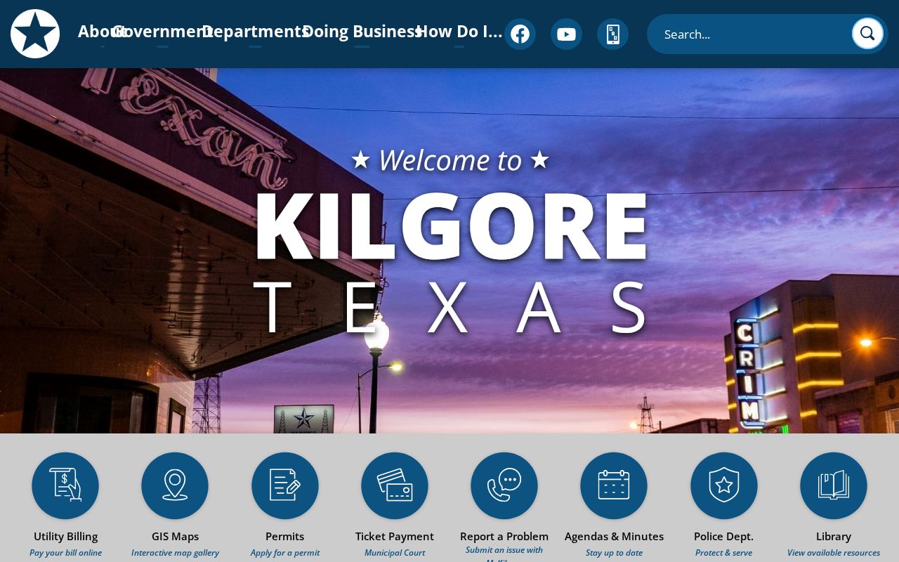 Kilgore court docket official city court source